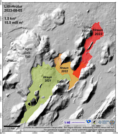 Litli-Hrútur - 20. ágúst 2023 -  Hraunakort